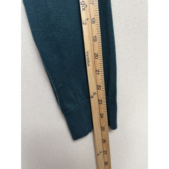 Loft Outlet Green Lightweight Knit Sweater Women's Size XL Long Sleeve V-neck - Picture 11 of 12